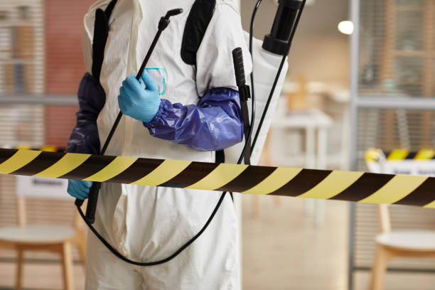 Professional Biohazard Cleanup technician working in Kinsman, OH
